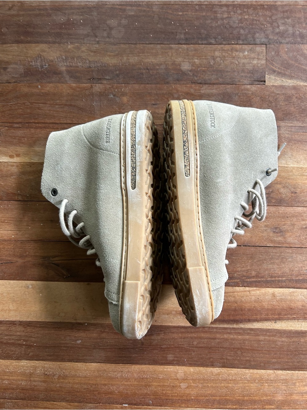 Birkenstock Nubuck Lesther Bend mid Decon Lace-Up Women's Boots taupe 41 - Picture 9 of 11